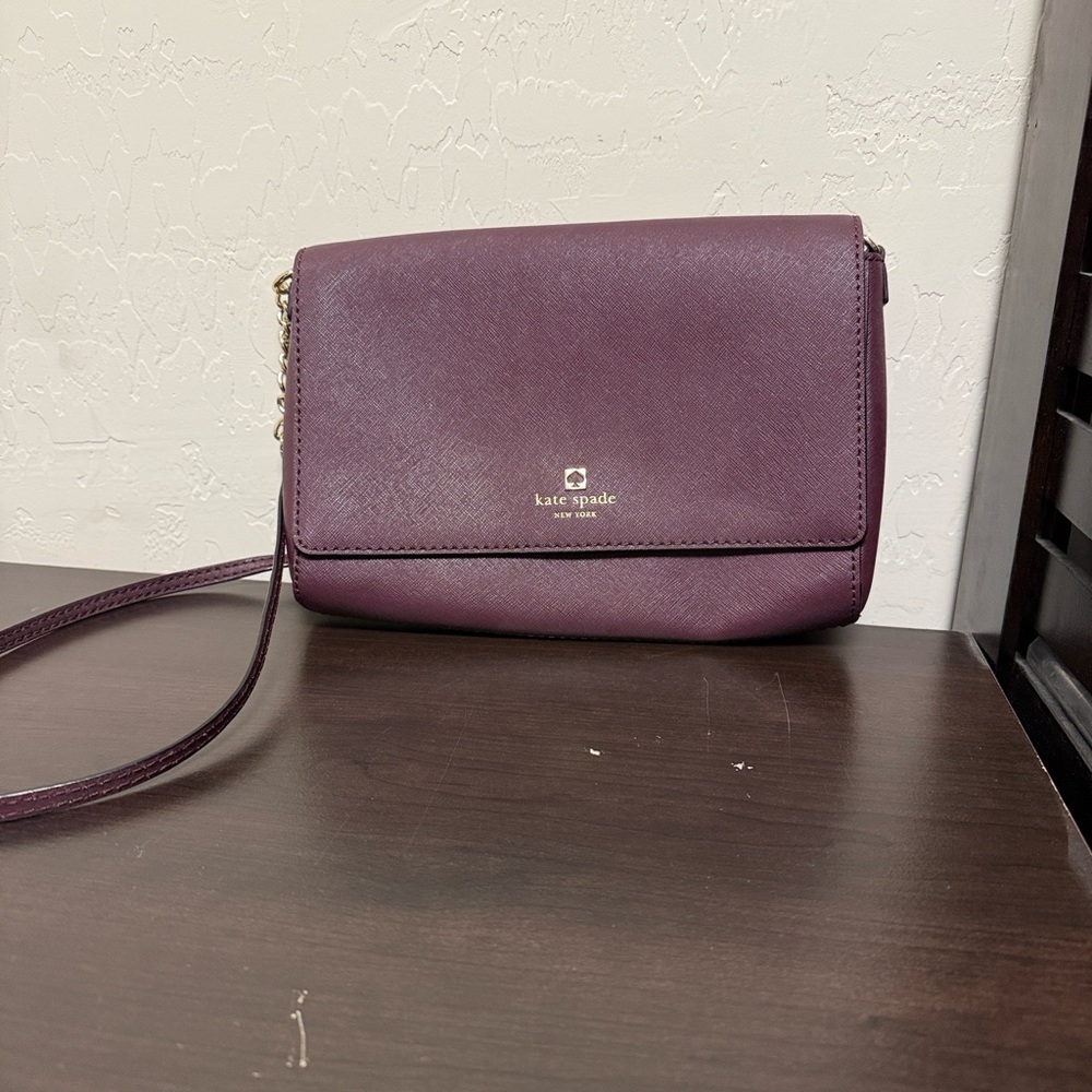 Spade Charlotte Street Alek Crossbody Bag in burgundy